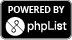 powered by phpList 3.5.7, © phpList ltd